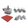 Ceiling Pendants elastomer dampers