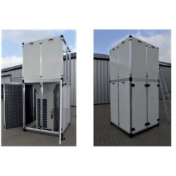 Acoustic enclosure heat