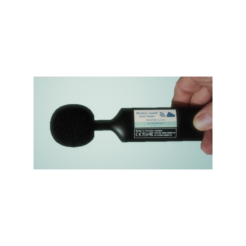 Wireless Sound meter MEMS - Class 1 accuracy